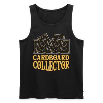 Cardboard Collector Trading Card Games Booster - Männer Premium Bio Tank Top - Schwarz - Vorne - Michal (187cm)