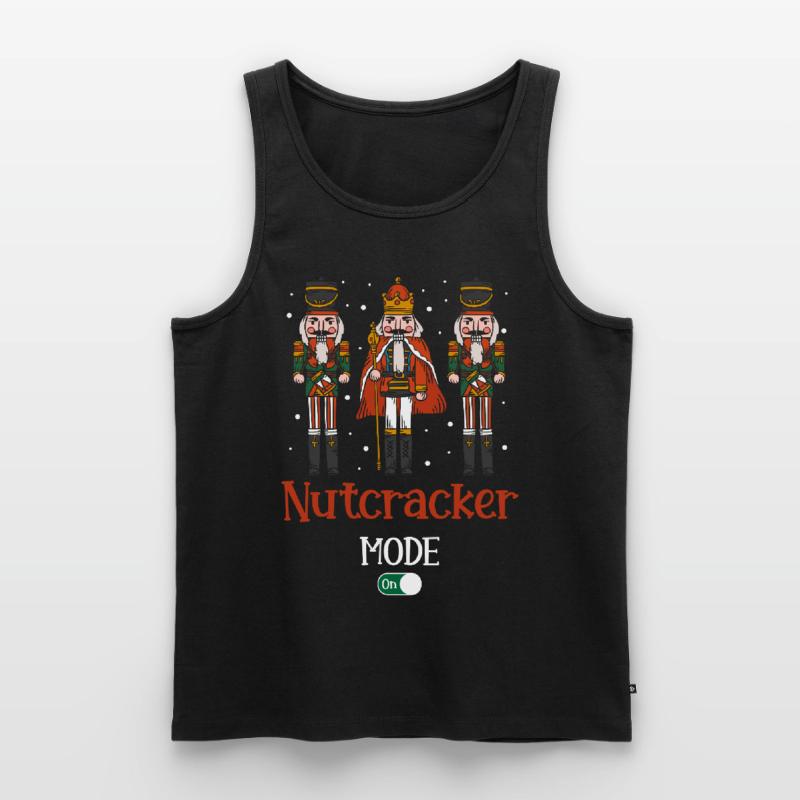 Nutcracker Mode On Nutcracker Christmas Squad Männer Premium Bio Tank Top