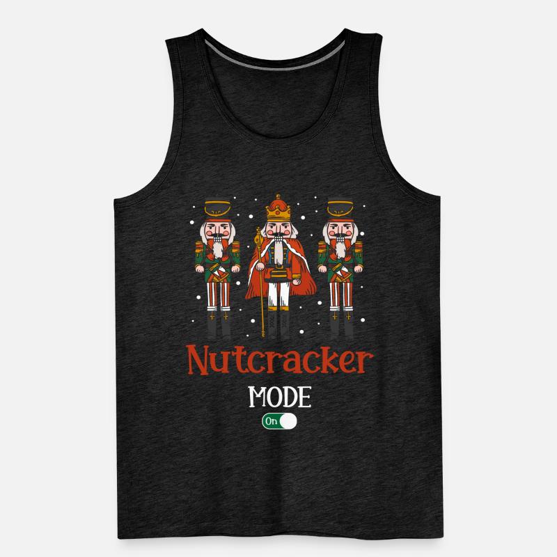 Nutcracker Mode On Nutcracker Christmas Squad Männer Premium Bio Tank Top