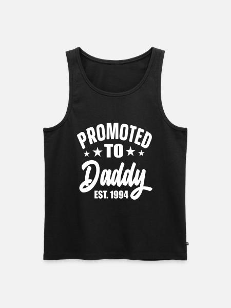 Promoted To Daddy Est 1994 - Men's Premium Organic Tank Top - black