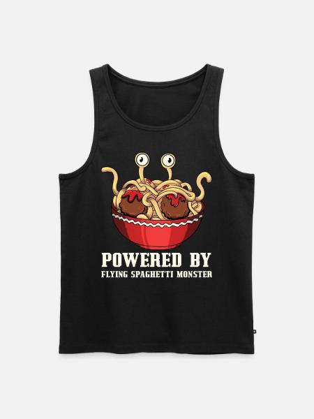 Flying Spaghetti Monster Pastafari Pastafari - Men's Premium Organic Tank Top - black