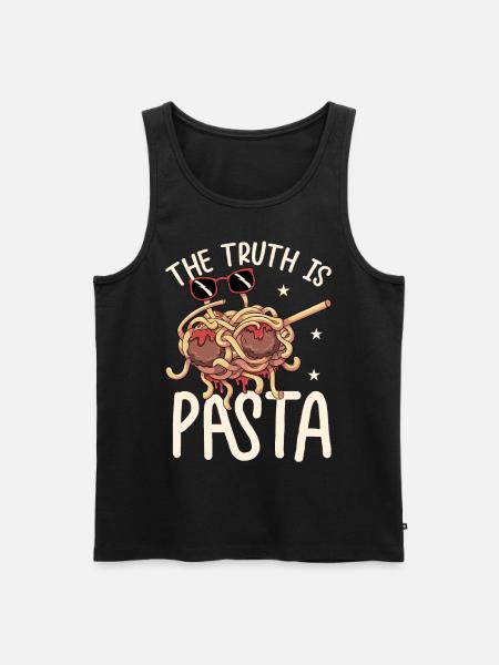 Dab Flying Spaghetti Monster - Débardeur bio Premium Homme - noir