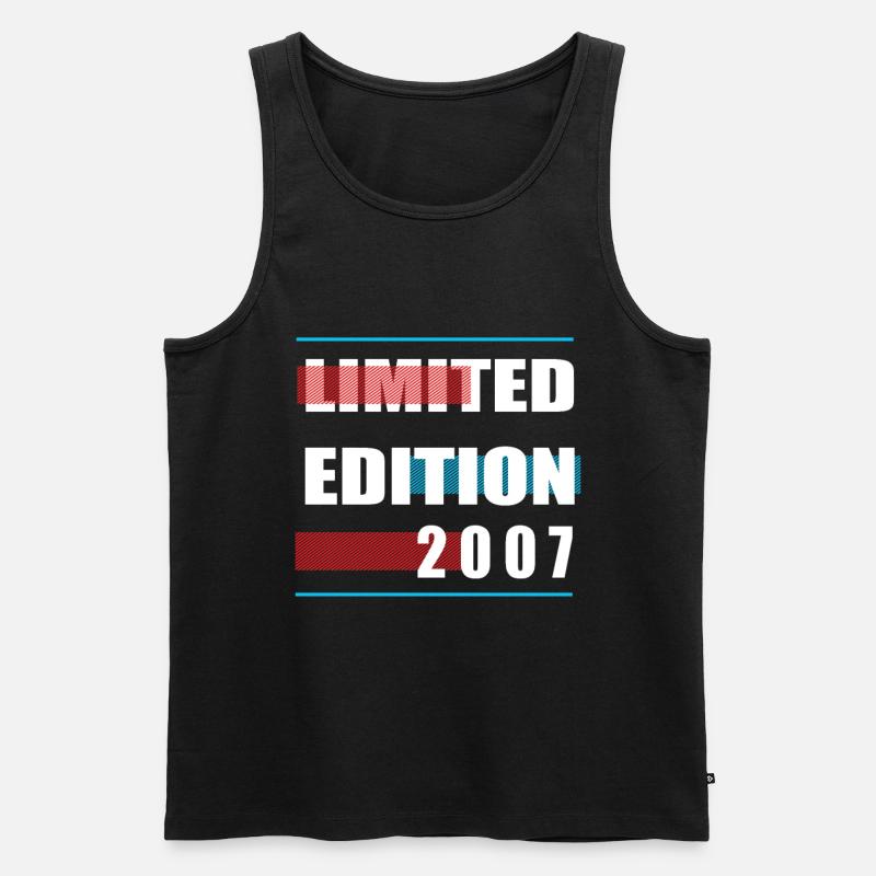 Édition limitée 2007 - Débardeur bio Premium Homme - noir