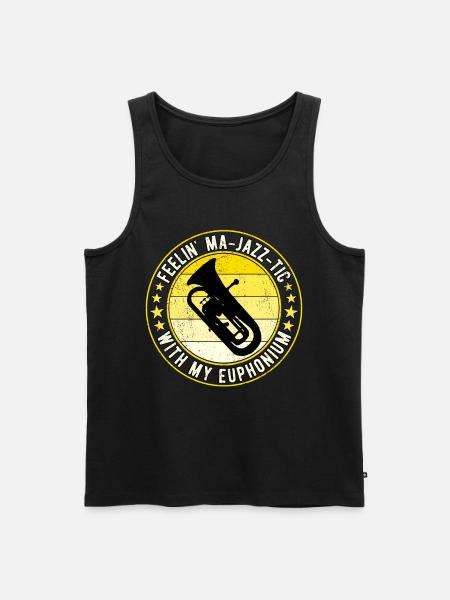 Euphonium Eufonium Euphonist - Männer Premium Bio Tank Top - Schwarz