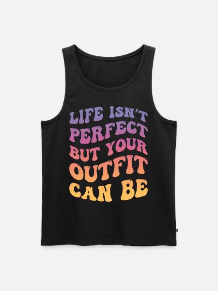 Coconut Girl Aesthetic - Men's Premium Organic Tank Top - black