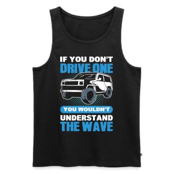 If You Don't Drive You Wouldn't Understand - Men's Premium Organic Tank Top - black - Front - Michal (187cm)