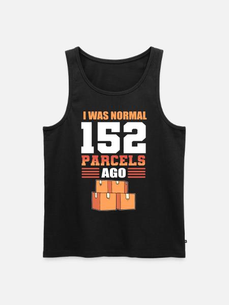 Postarbeidere Postarbeider Postbud Post - Premium økologisk Tanktop for menn - svart
