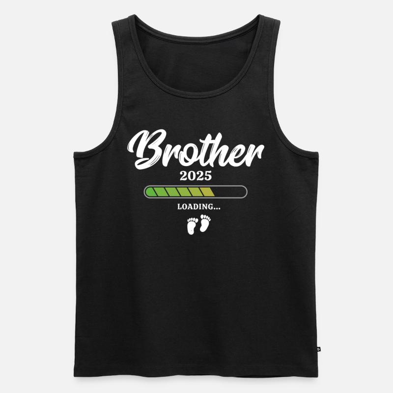 Brother Loading 2025 - Men's Premium Organic Tank Top - black