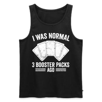 Lustiges Sammelkartenspiel TCG - Männer Premium Bio Tank Top - Schwarz - Vorne - Michal (187cm)