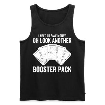 Lustiges Sammelkartenspiel TCG - Männer Premium Bio Tank Top - Schwarz - Vorne - Michal (187cm)