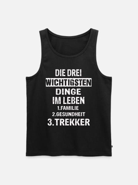 Landwirt - Männer Premium Bio Tank Top - Schwarz