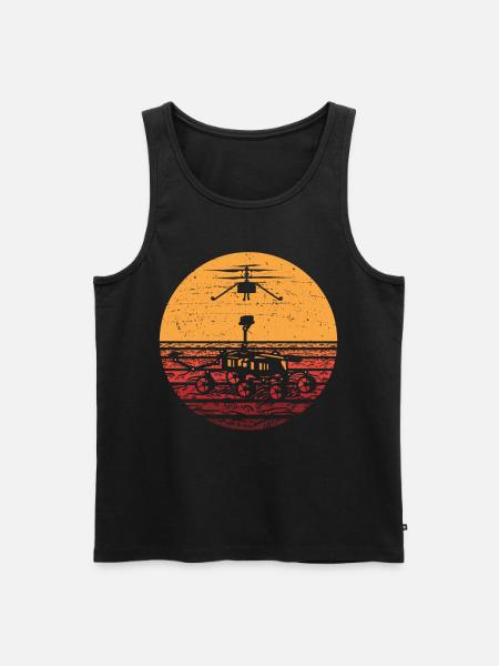 Research Astronomer Star Galaxy - Men's Premium Organic Tank Top - black