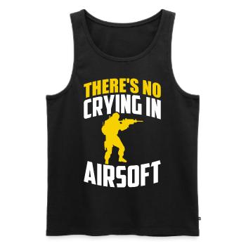 Lustiger Airsoft Spruch Männer Softair Ausrüstung - Männer Premium Bio Tank Top - Anthrazit - Vorne - Alexander (188cm)