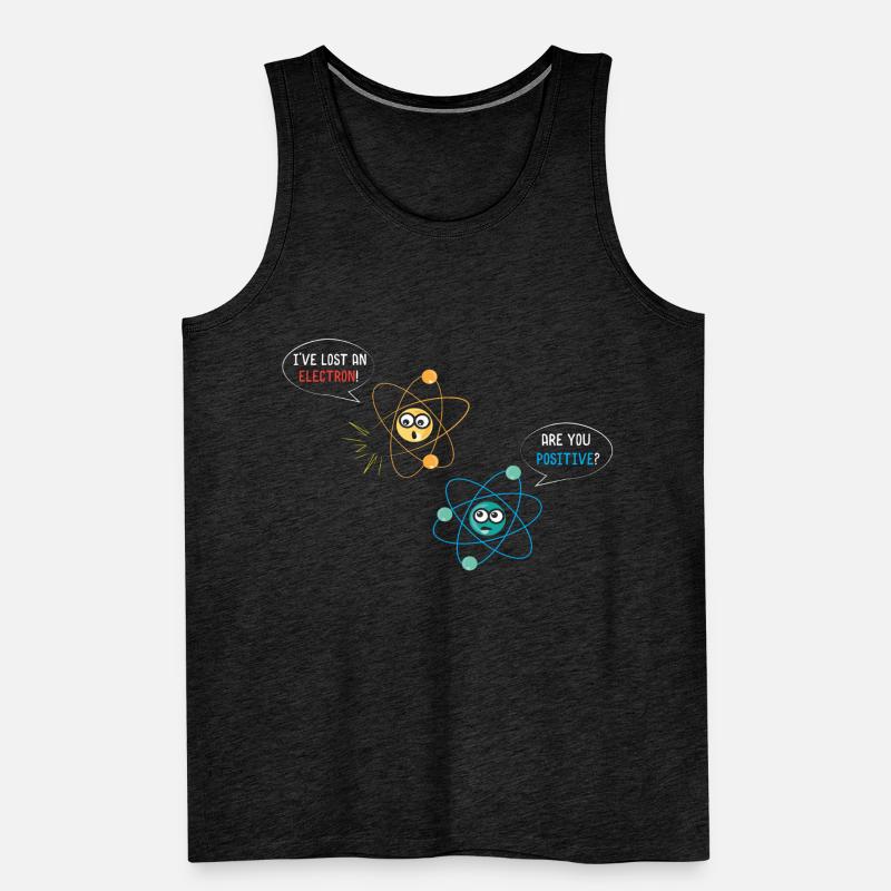 I lost an electron Men's Premium Organic Tank Top