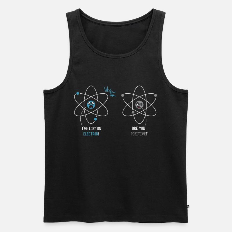 Quantum Physics Science Formula - Men's Premium Organic Tank Top - black