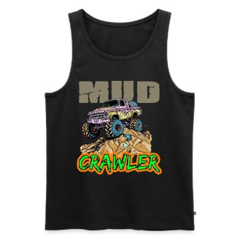 Offroad Racing für Offroad Fans - Männer Premium Bio Tank Top - Schwarz - Vorne - Michal (187cm)