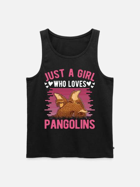 Pangolin Fille Pangolin - Débardeur bio Premium Homme - noir