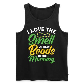 Beaded Beadwork Jeweller Jewellery Maker - Men's Premium Organic Tank Top - black - Front - AI Model Male 178 light (178cm)