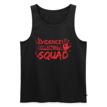 Forensics Forensic Scientist Forensic Science - Men's Premium Organic Tank Top - black - Front - AI Model Male 178 light (178cm)
