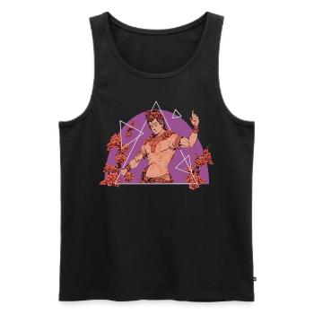 Dieu hindou Indra roi des dieux hindouisme divinité mythol - Débardeur bio Premium Homme - noir - Devant - Michal (187cm)