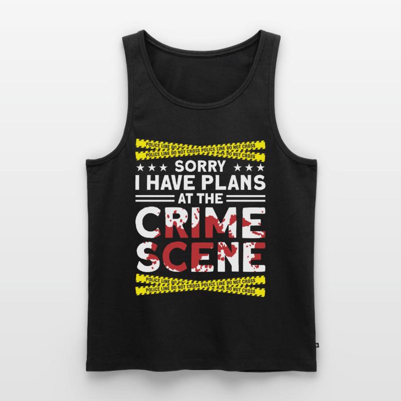 Forensic Scientist Forensic Forensic Science Men's Premium Organic Tank Top