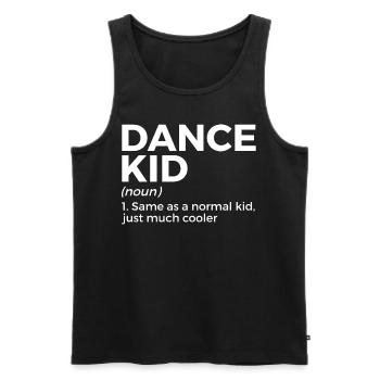 Dancing for dancers - Men's Premium Organic Tank Top - black - Front - Michal (187cm)