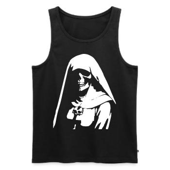 T-shirts de nonnes surnaturelles intrépides et mystérieuses - Débardeur bio Premium Homme - noir - Devant - Michal (187cm)