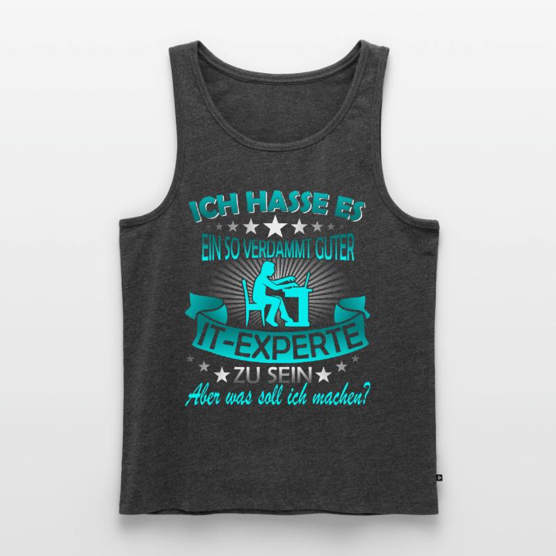 Informatiker It Experte Expert Computer Nerd Männer Premium Bio Tank Top