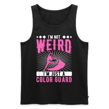 Color Guard Colorguard Farbwächter - Männer Premium Bio Tank Top - Schwarz - Vorne - AI Model Male 178 light (178cm)