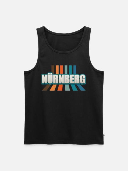 Nuremberg, Nuremberg, Nuremberg - Men's Premium Organic Tank Top - black