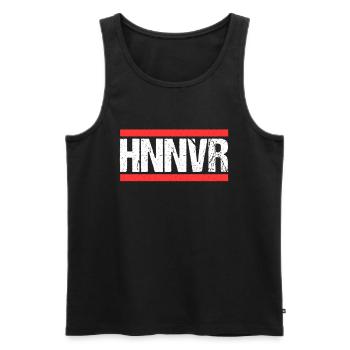 Hannoveranerin Hannoveraner Hannover - Männer Premium Bio Tank Top - Schwarz - Vorne - Michal (187cm)
