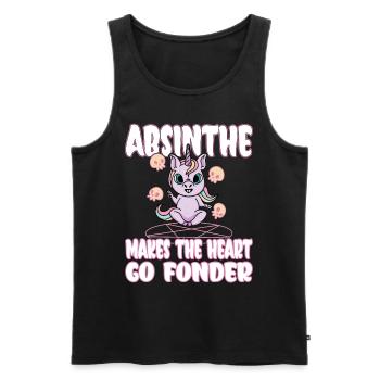 Satan Beelzebub Teufel Gothic Pentagram Mystisch - Männer Premium Bio Tank Top - Schwarz - Vorne - AI Model Male 178 light (178cm)
