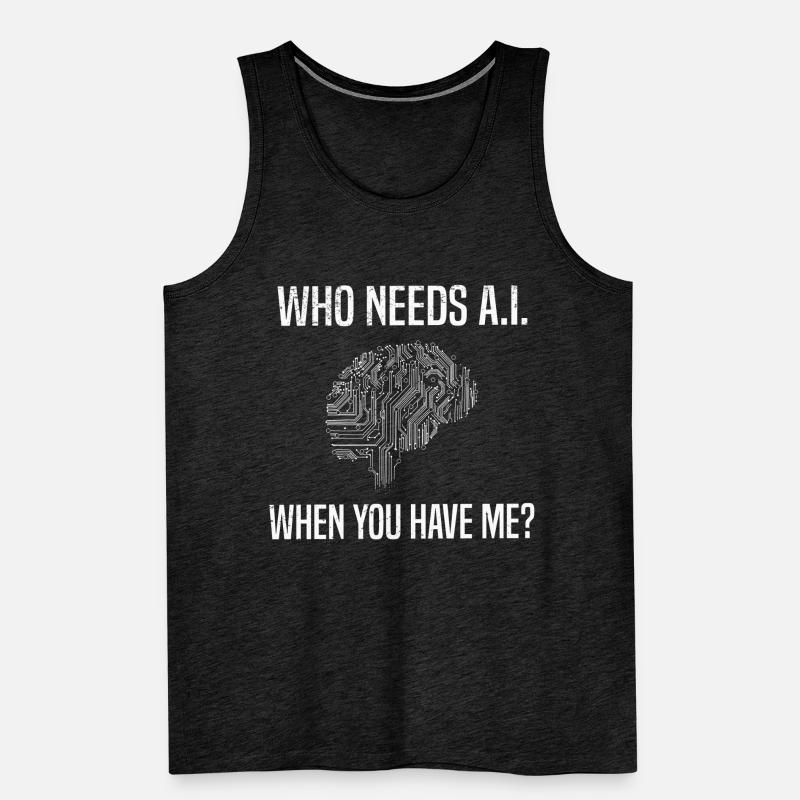 Internet Of Things IOT Programmierer Admin IT Männer Premium Bio Tank Top