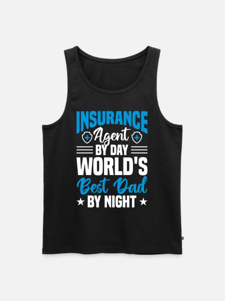 Insurance Merchant Insurance Agent - Men's Premium Organic Tank Top - black