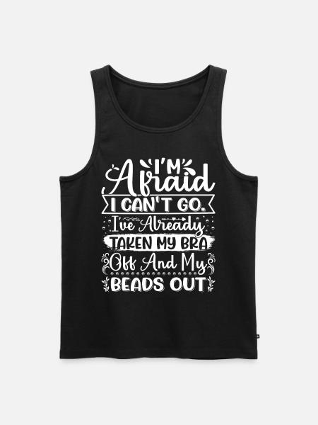 Beading Designs for Beader - Men's Premium Organic Tank Top - black