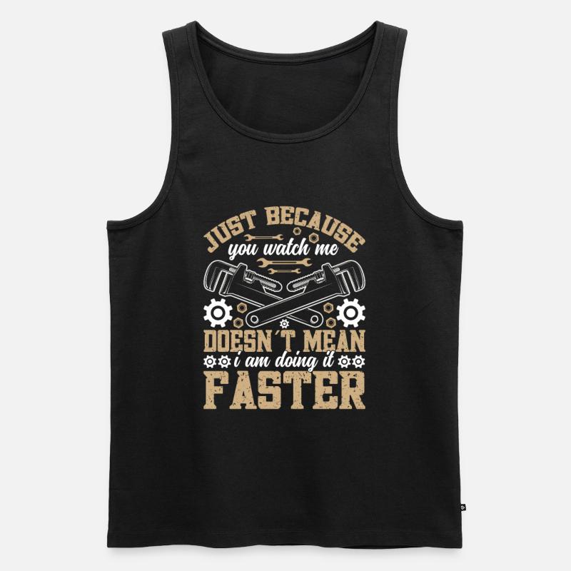 Specific Tools - Männer Premium Bio Tank Top - Schwarz