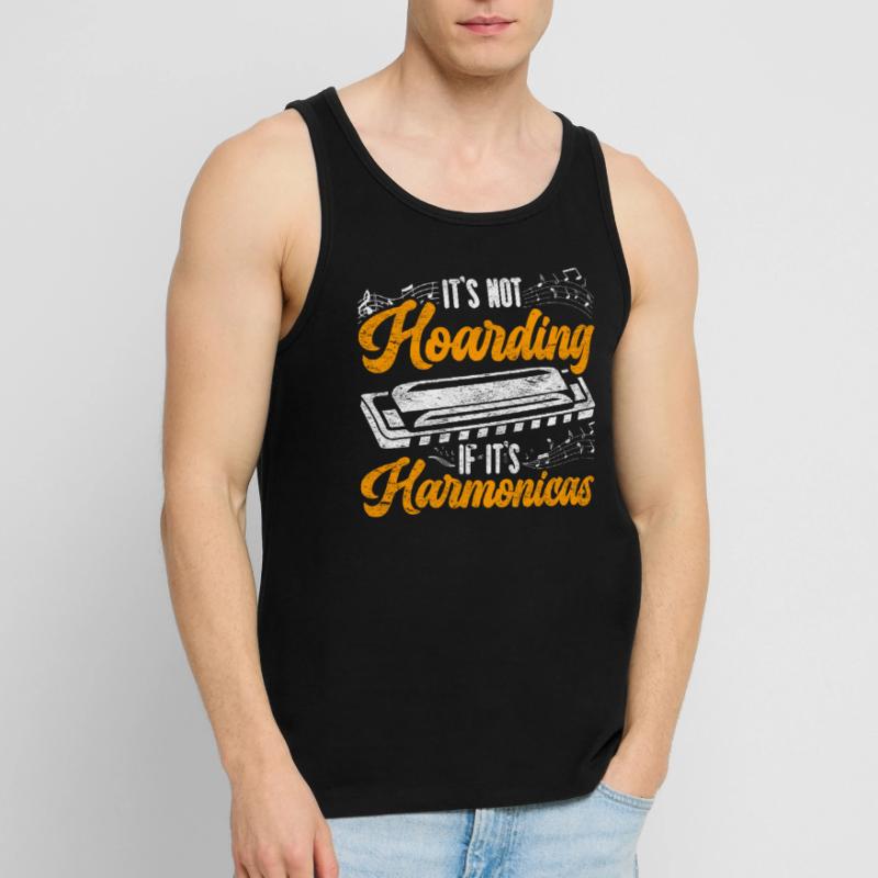 Harmonica player Harmonica Men's Premium Organic Tank Top
