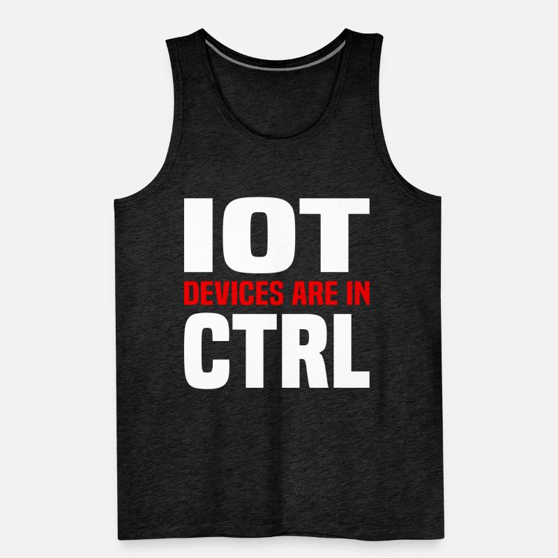 Internet Des Objets IOT Programmeur Admin IT Débardeur bio Premium Homme