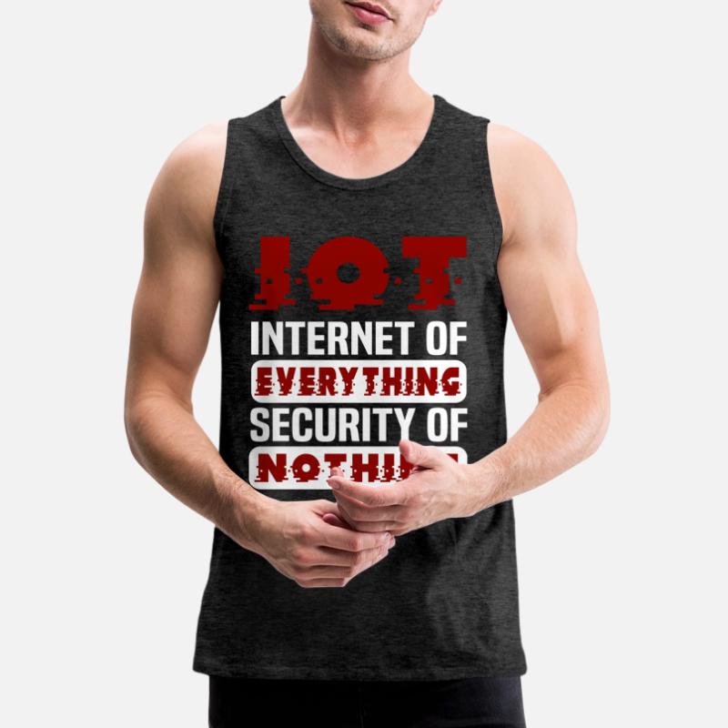Internet Des Objets IOT Programmeur Admin IT Débardeur bio Premium Homme