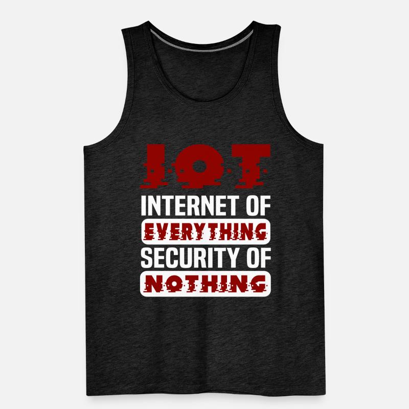 Internet Des Objets IOT Programmeur Admin IT Débardeur bio Premium Homme