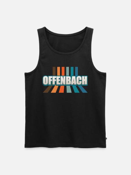Offenbacherin Offenbacher Offenbach - Men's Premium Organic Tank Top - black