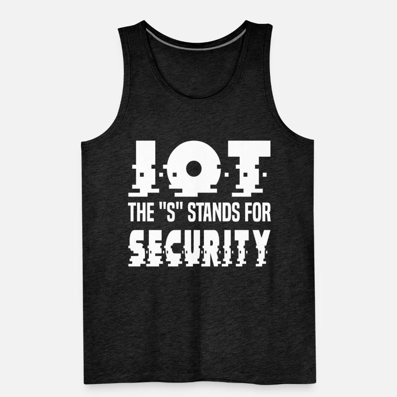 Internet Des Objets IOT Programmeur Admin IT Débardeur bio Premium Homme