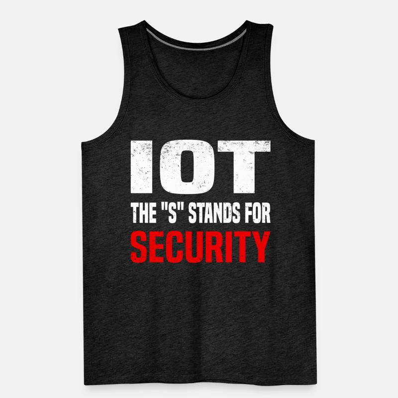 Internet Des Objets IOT Programmeur Admin IT Débardeur bio Premium Homme