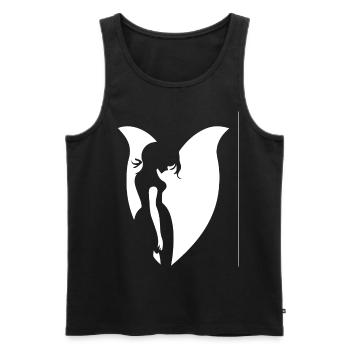 Batcave Girl Dark Fairytale Goth Okkulte Frauen Got - Männer Premium Bio Tank Top - Schwarz - Vorne - AI Model Male 178 light (178cm)