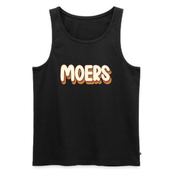 Moerserin Moerser Moers - Men's Premium Organic Tank Top - black - Front - Michal (187cm)