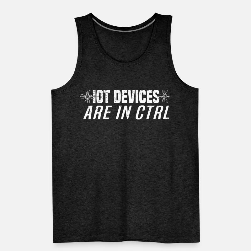 Internet Des Objets IOT Programmeur Admin IT Débardeur bio Premium Homme