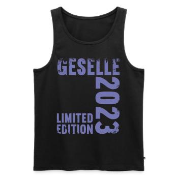 Geselle Gesellenprüfung bestanden Gesellen - Männer Premium Bio Tank Top - Schwarz - Vorne - AI Model Male 178 light (178cm)