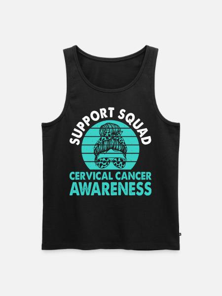 Support Squad Awareness Month - Men's Premium Organic Tank Top - black