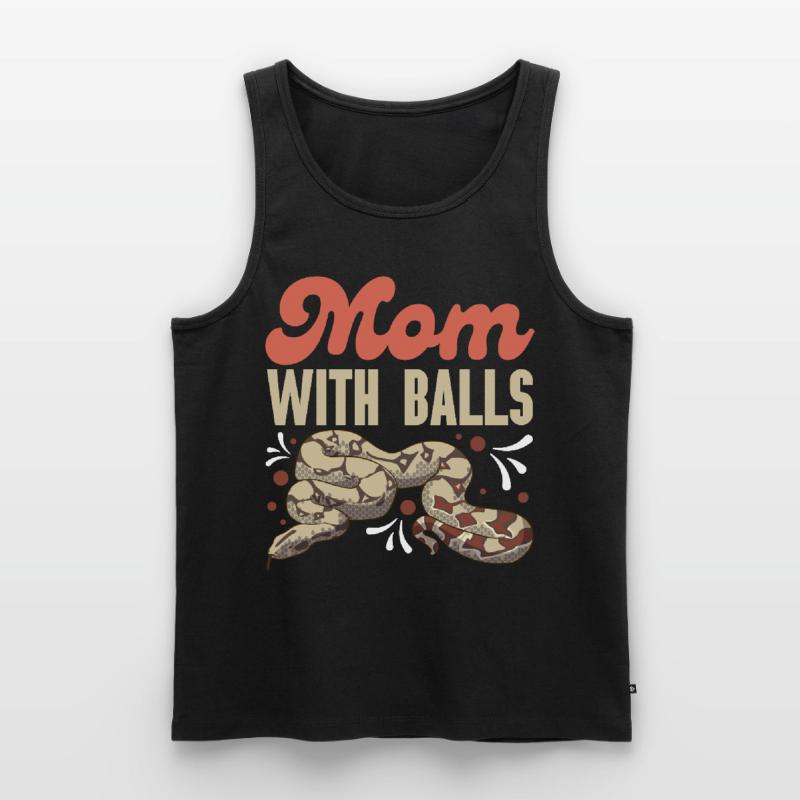 Kugelpython Schlange Männer Premium Bio Tank Top