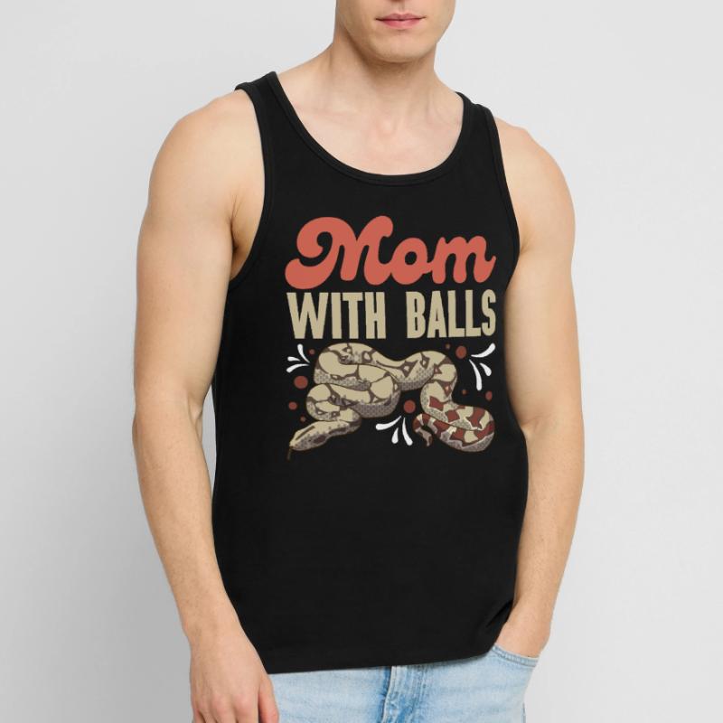 Kugelpython Schlange Männer Premium Bio Tank Top